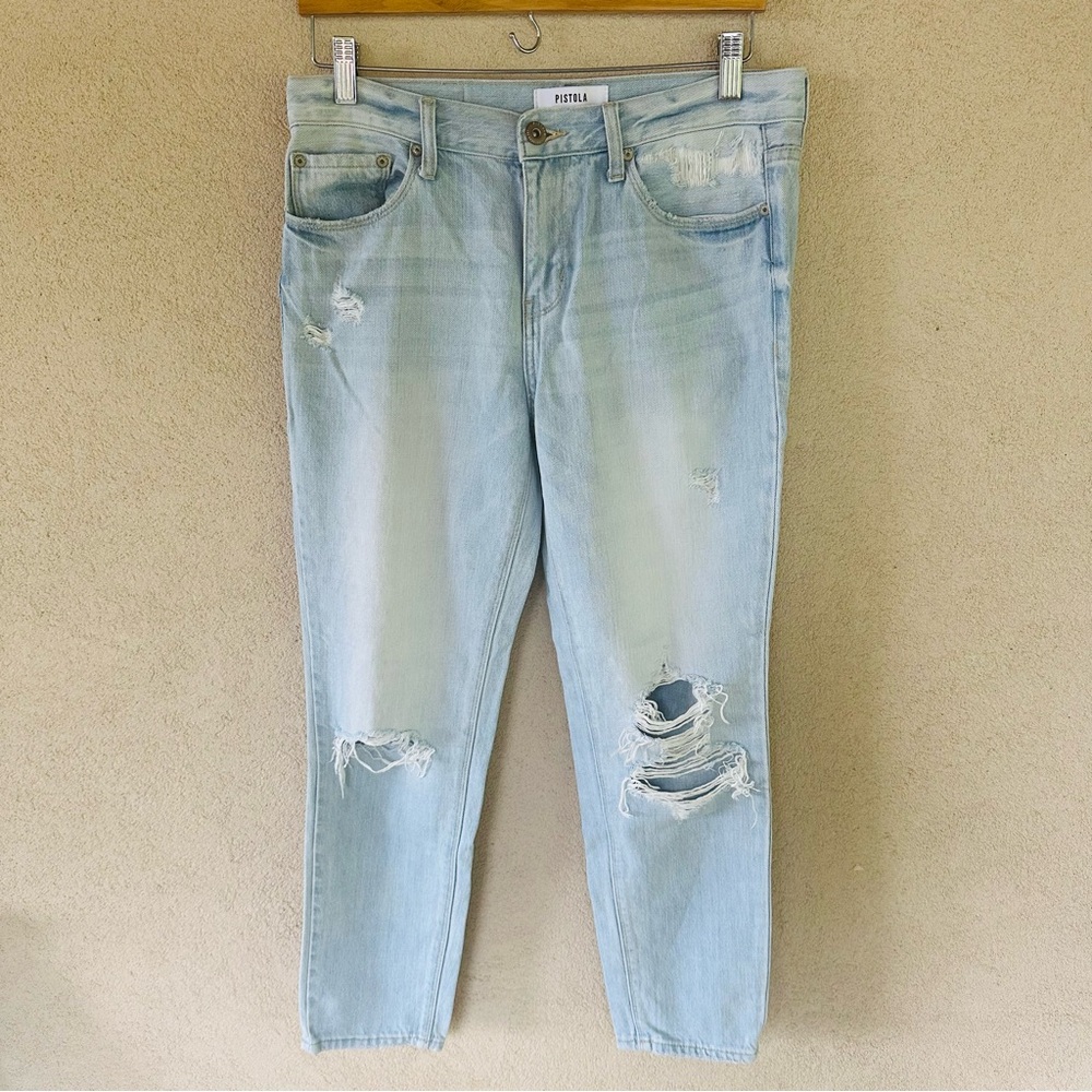 Pistola Light Wash Denim Jeans